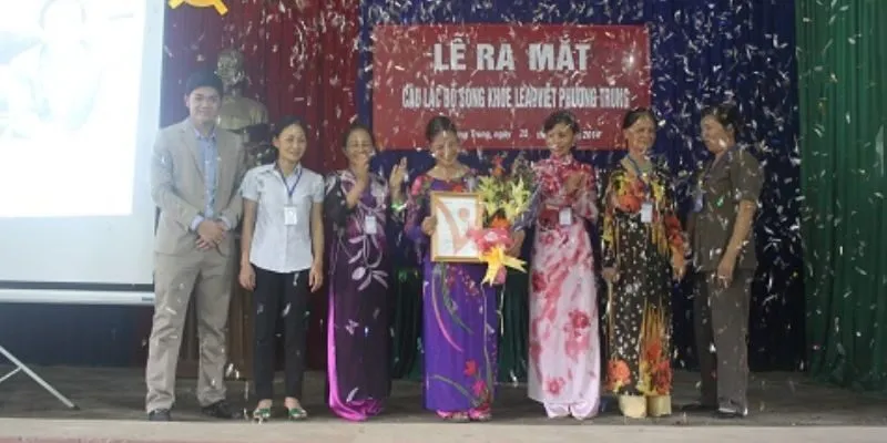 Chương Trình Ra Mắt Câu Lạc Bộ Sống Khỏe Phương Trung