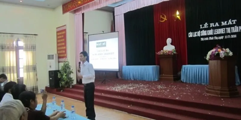 Ông Hoàng Văn Hoan chỉa sẻ về mô hình Câu lạc bộ